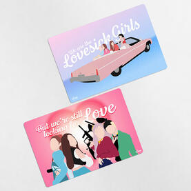 Prints &quot;BLACKPINK Lovesick Girls&quot;